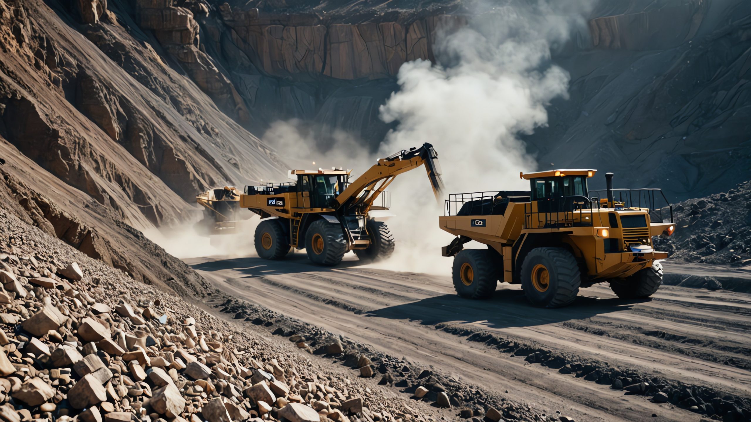 Road , Mine Machinery